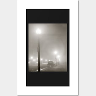 Foggy Night, 1941. Vintage Photo Posters and Art